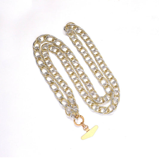 Crossbody Strap Mixed Metal Accessories LUV & Co.