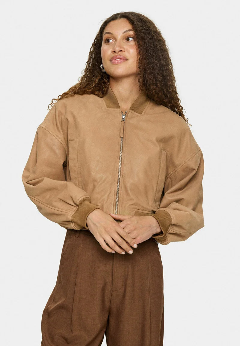 Murphy SZ Bomber Jacket by Saint Tropez Jackets & Blazers Saint Tropez