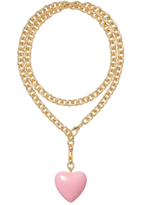 Amour- The Heart Pendant Necklace HoopLa Style