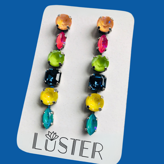 Swarovski Crystal Earrings by Luster Jewelry LUSTER
