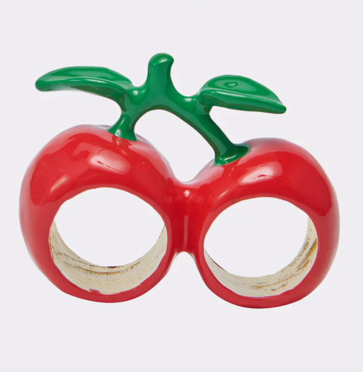 Cherry Season-Double Fruit Ring by HoopLa Jewelry HoopLa