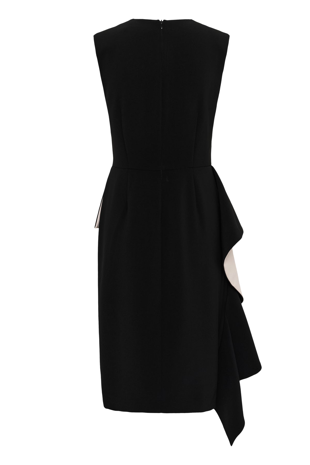 Charleene Fest Flounce Dress by InWear in Black — Pack Back (200)