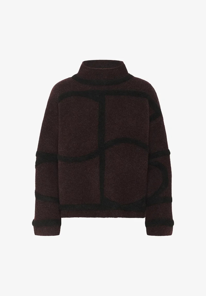 Sorea Mono Pullover by Soaked in Luxury Sweater Soaked In Luxury