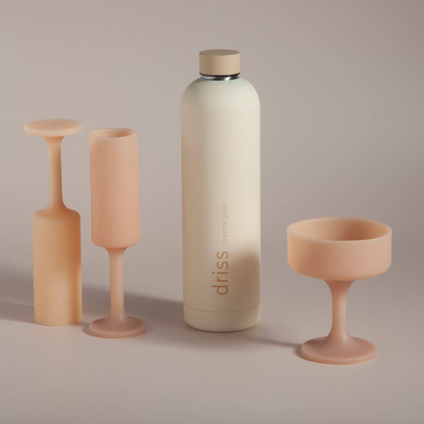 porter green | canada - Wheat + oat | seff | silicone unbreakable champagne flute Mugs & Drinkware porter green | canada