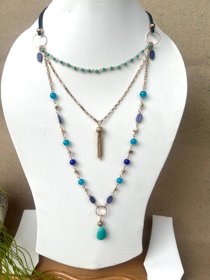 Layer Boho Necklace by Anji