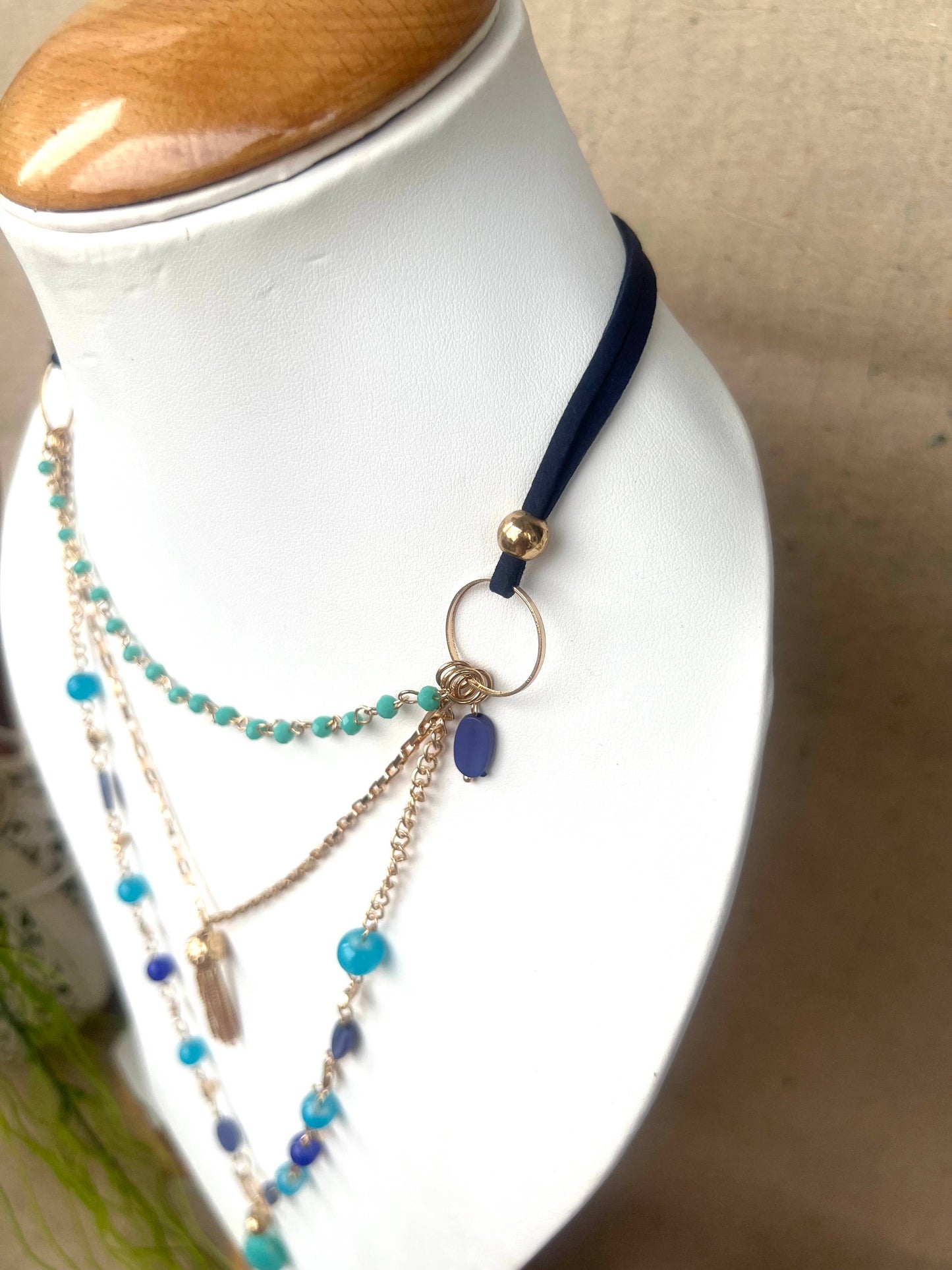 Layer Boho Necklace by Anji