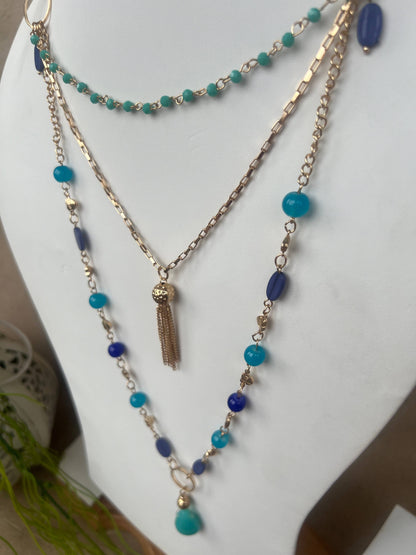 Layer Boho Necklace by Anji