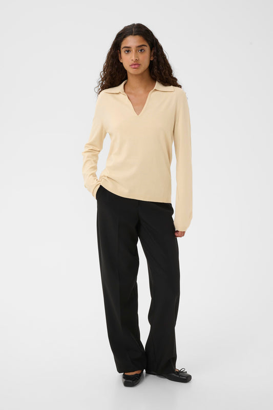 Knit Polo Pullover by Soaked