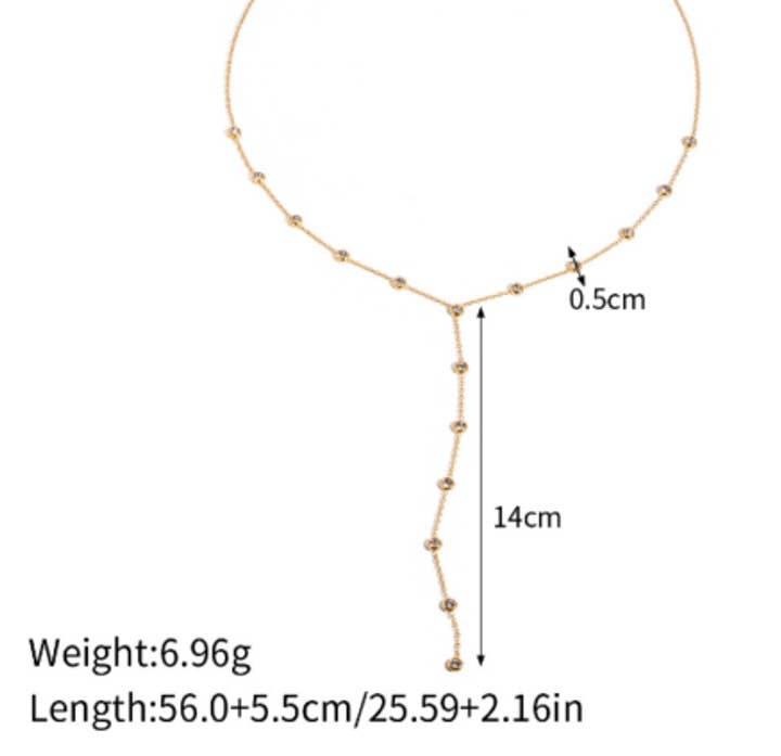 Lariat Diamonds by HoopLa Jewelry HoopLa