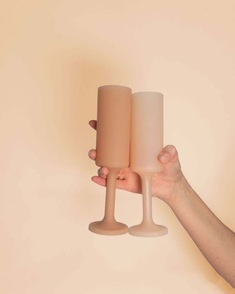 porter green | canada - Wheat + oat | seff | silicone unbreakable champagne flute Mugs & Drinkware porter green | canada