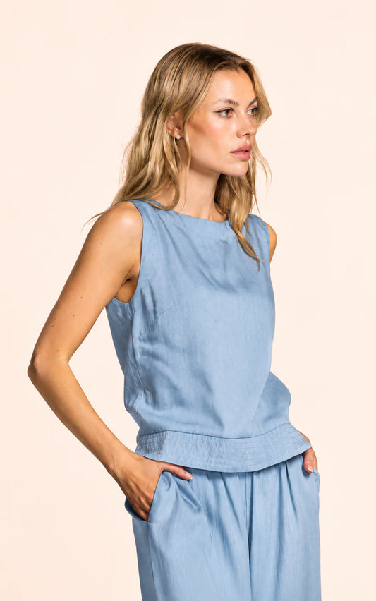 The Dash top by Pink Martini Tops Pink Martini Blue