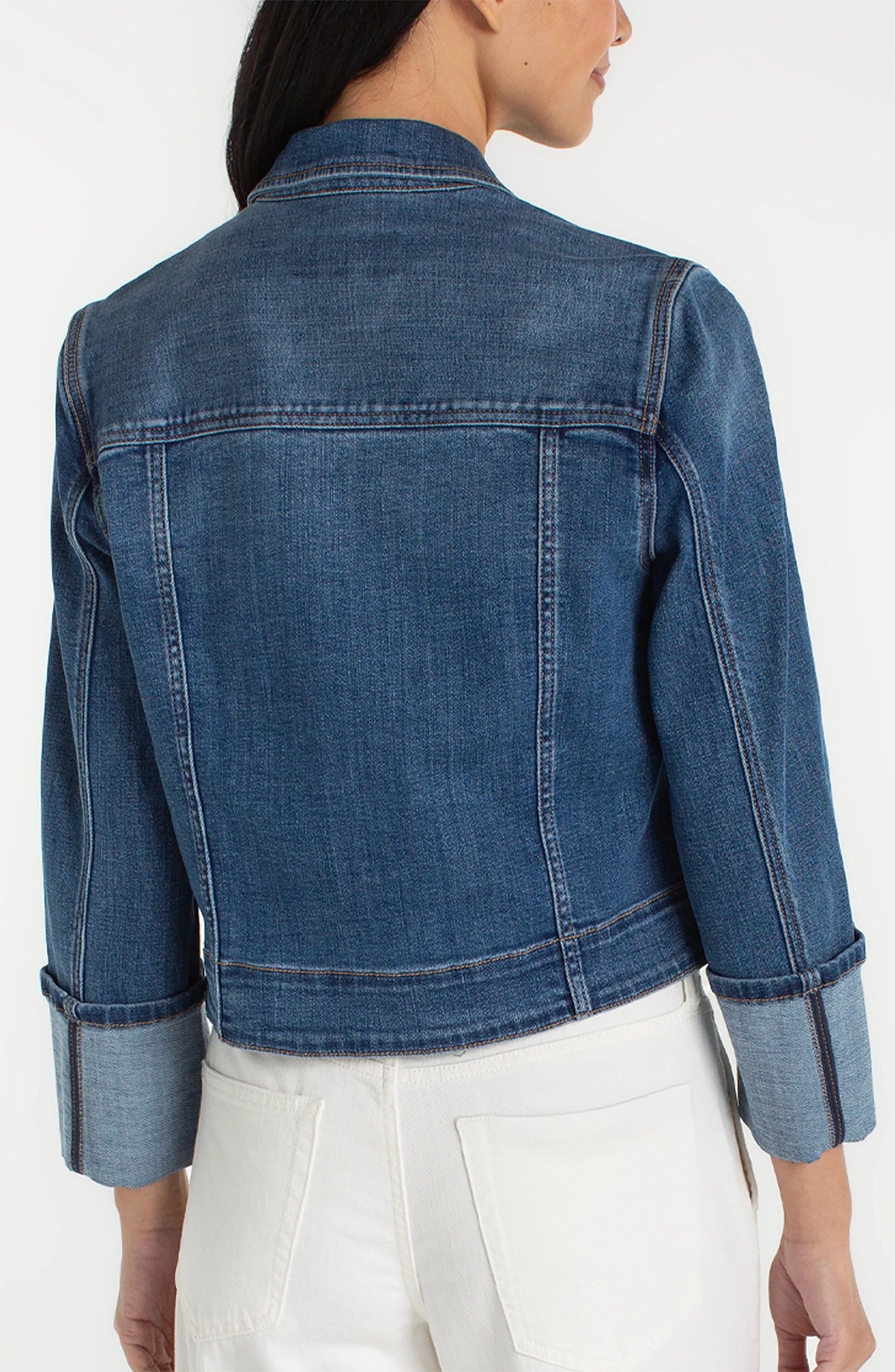 Bracelet Cuff Denim Jacket by Liverpool Denim Jacket Liverpool