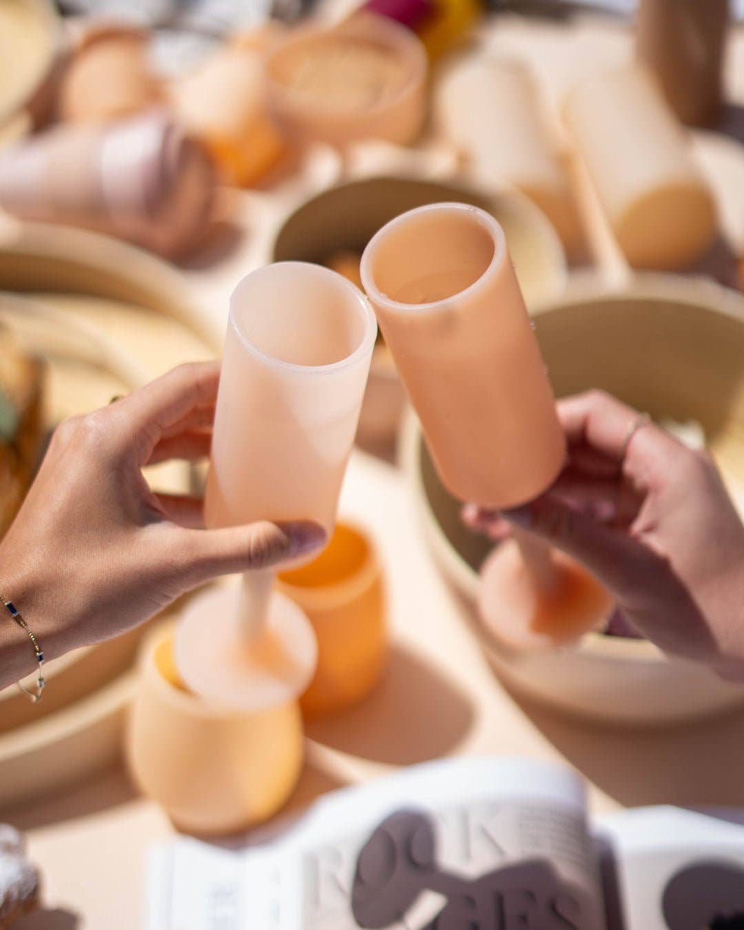 porter green | canada - Wheat + oat | seff | silicone unbreakable champagne flute Mugs & Drinkware porter green | canada