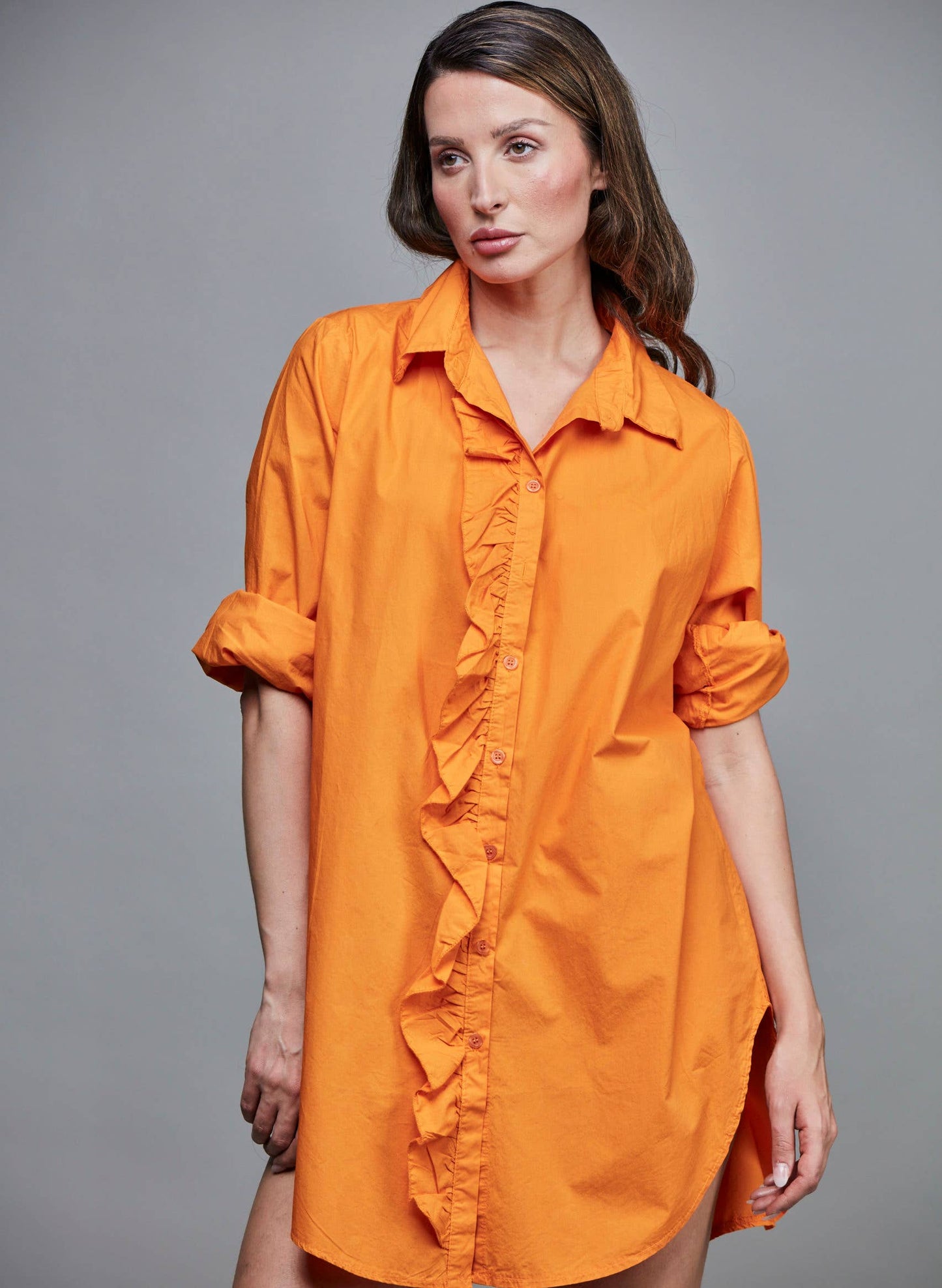 Girlfriend Cotton Shirt by Sixty Days