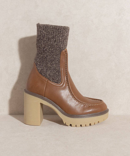 The Melanie Sock Boots by Oasis Society