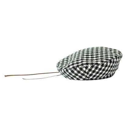 Houndstooth Beret by Lost Pattern NYC