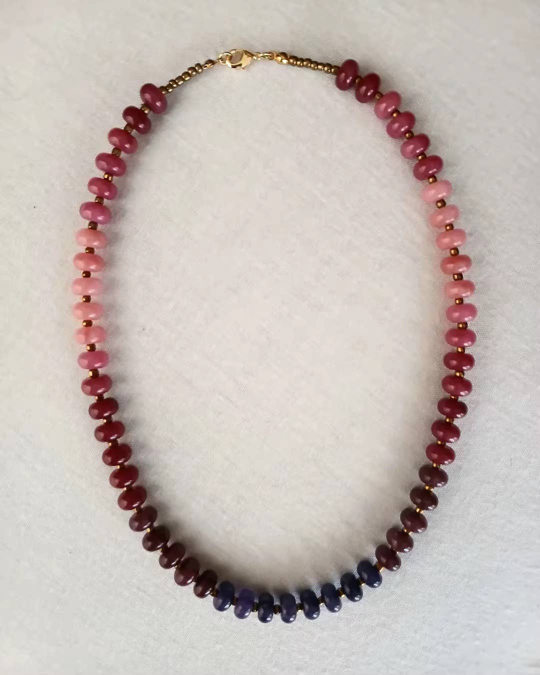 Beaded Necklace by Hoopla Jewelry HoopLa