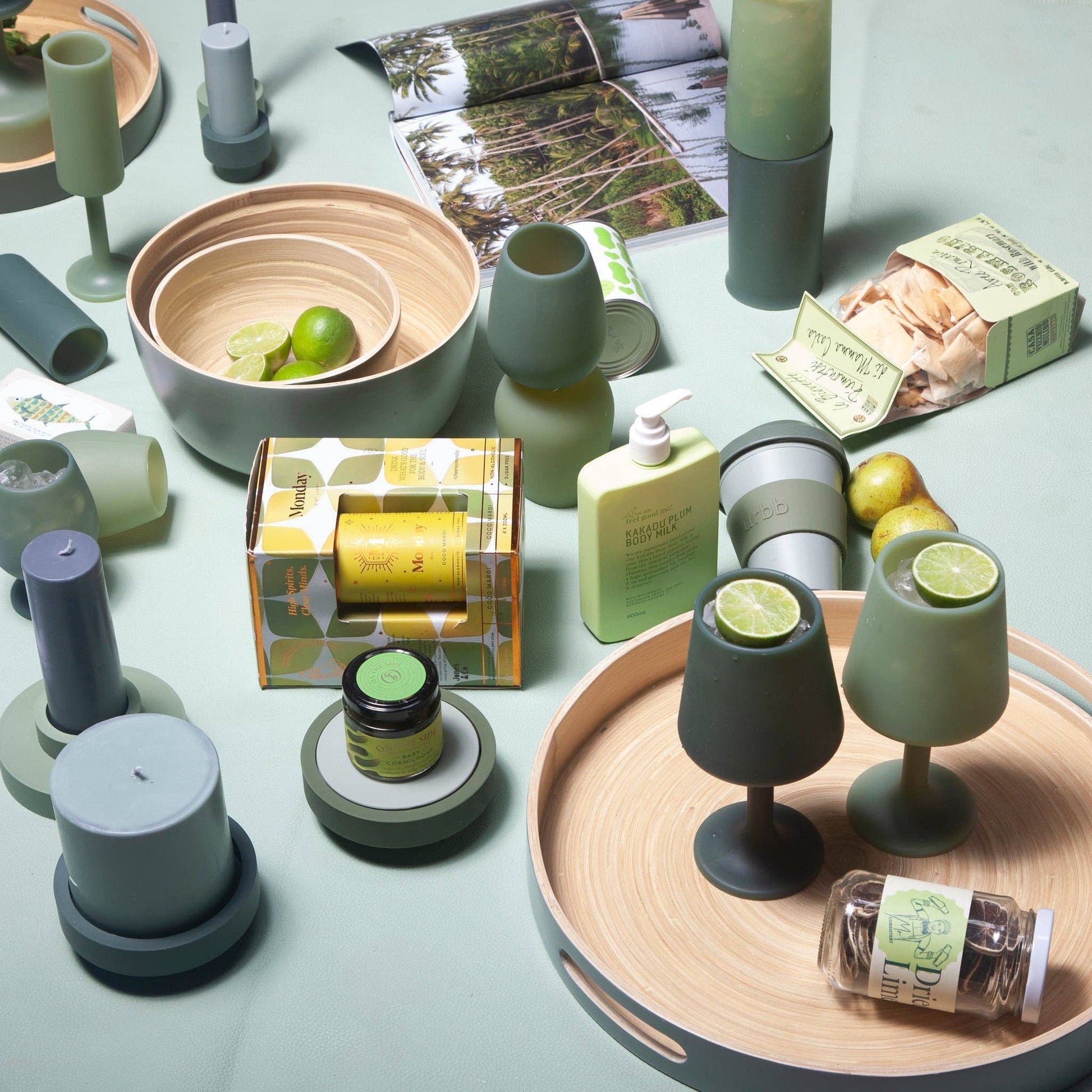 porter green | canada - Sage + olive | swepp | silicone unbreakable wine glasses Mugs & Drinkware porter green | canada