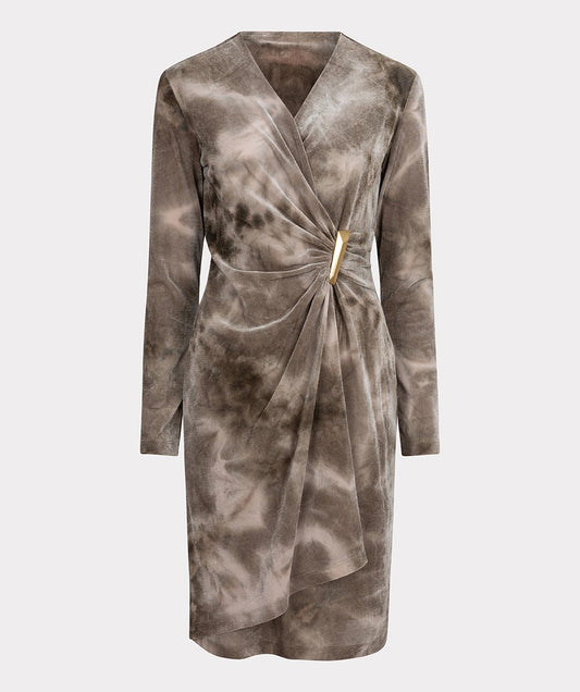 Velvet Wrap Dress by EsQualo