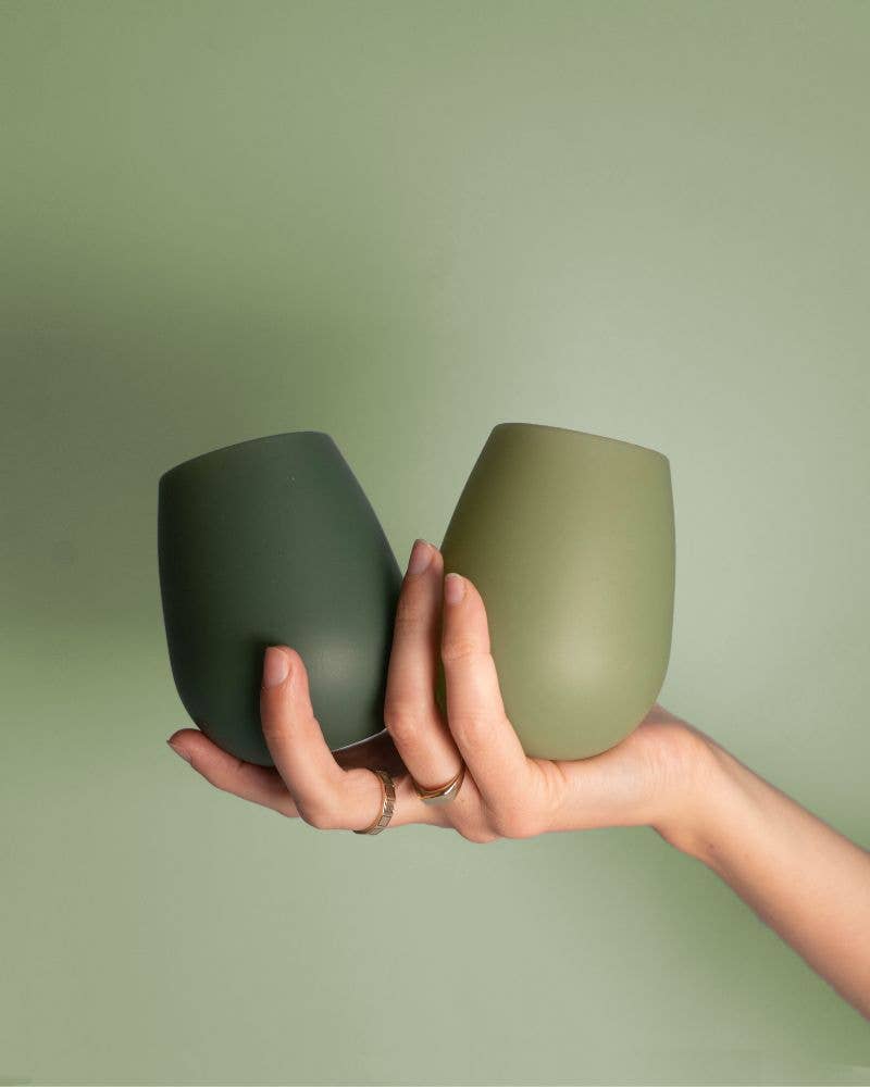 Silicone Stemless by porter green Home porter green | canada Sage + Olive