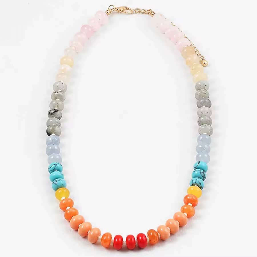 Beaded Necklace by Hoopla Jewelry HoopLa