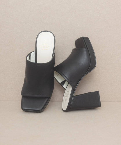 The Vivienne Black | Slip On Platform by Oasis Society