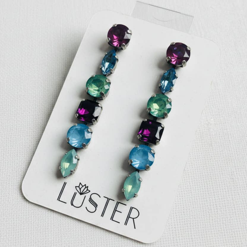 Swarovski Crystal Earrings by Luster Jewelry LUSTER