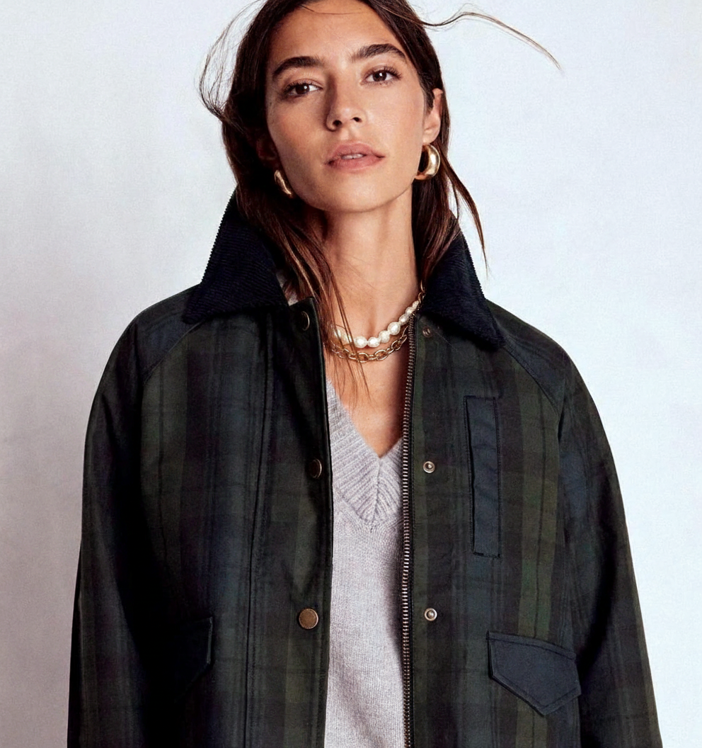 HoopLa - Biche Necklace- The mix of Pearls and Chains Accessories HoopLa