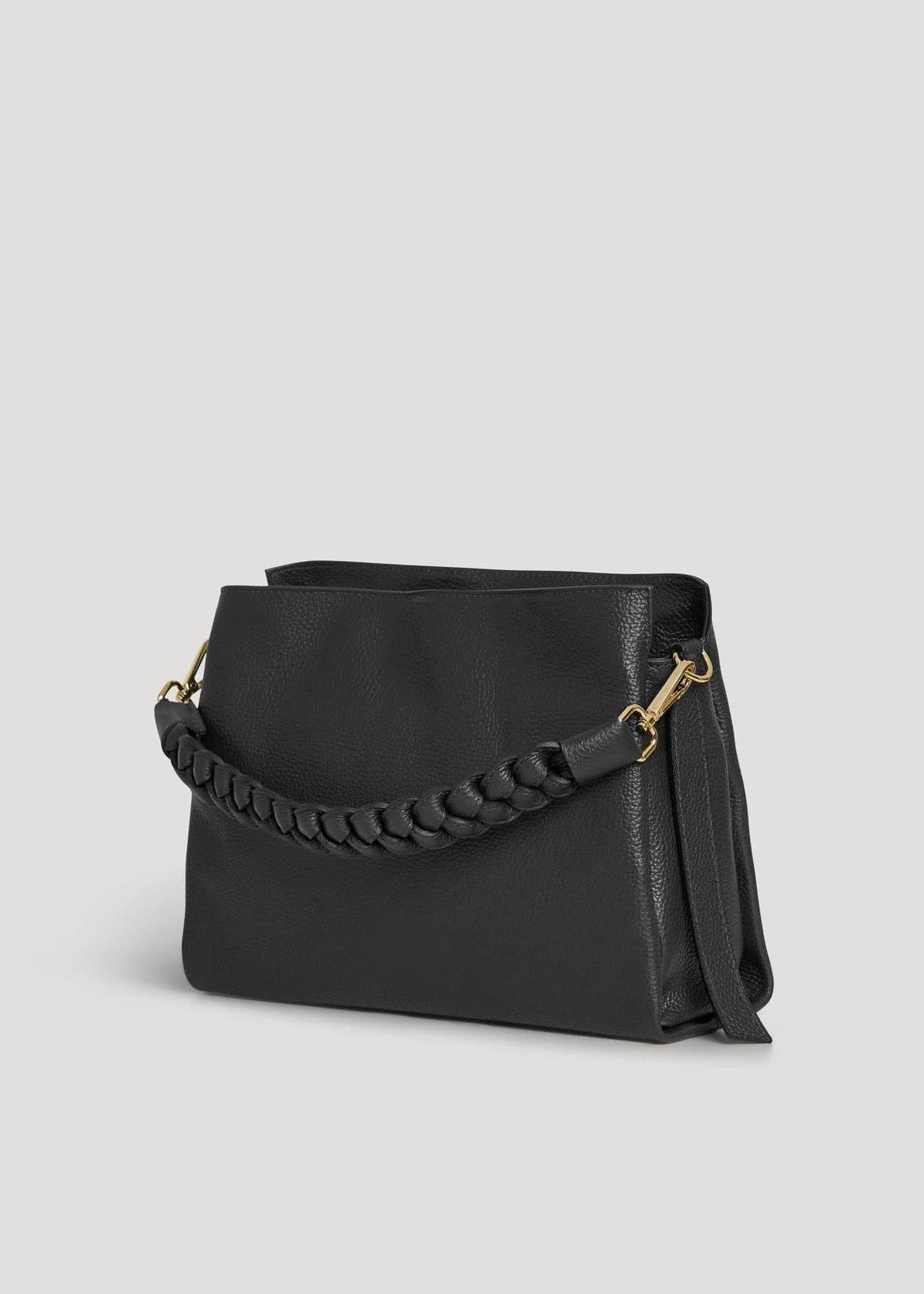Large Treccia bag in genuine leather Handbag Nanabags