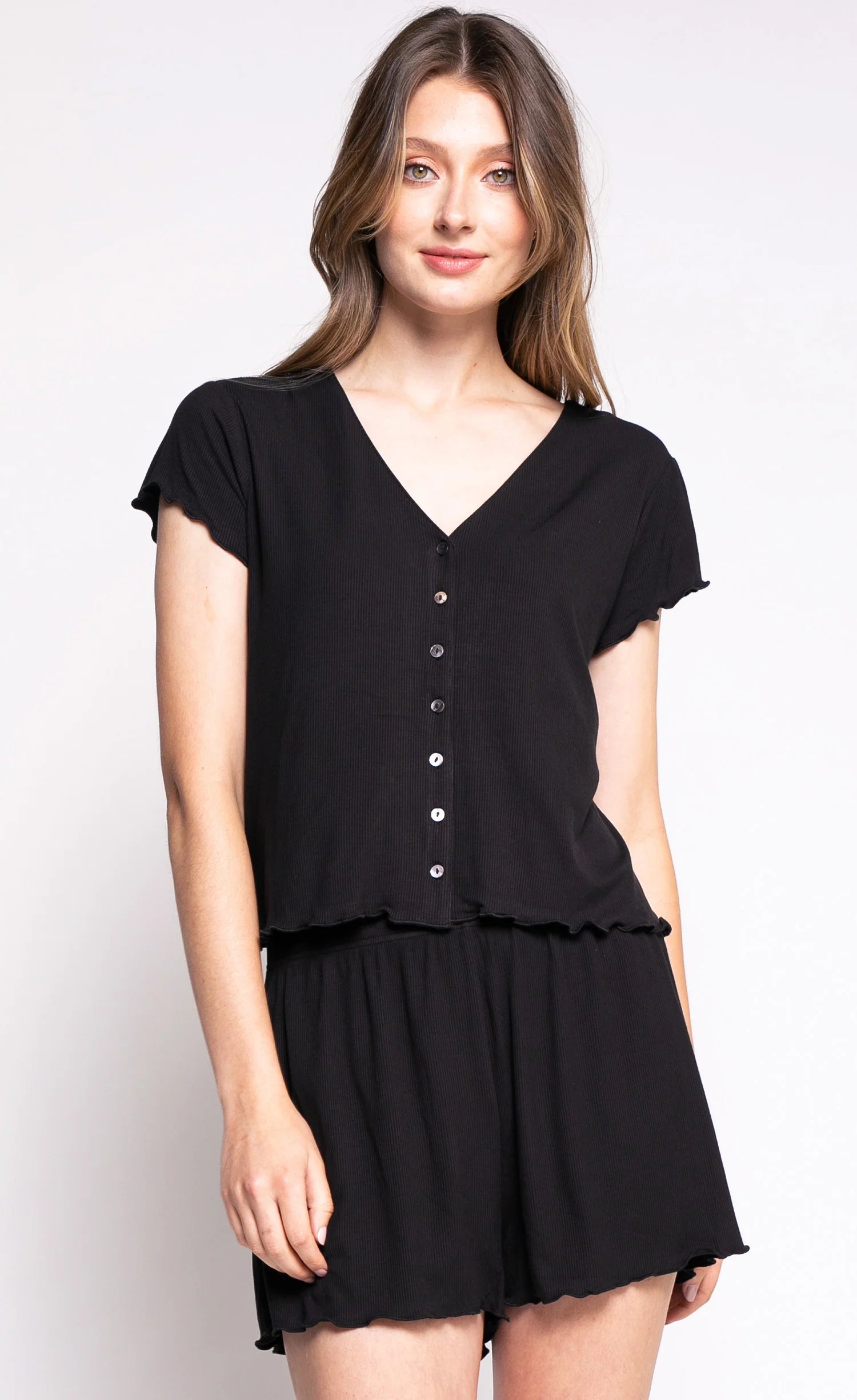 The Lounge Shorts by Pink Martini Shorts Pink Martini Black