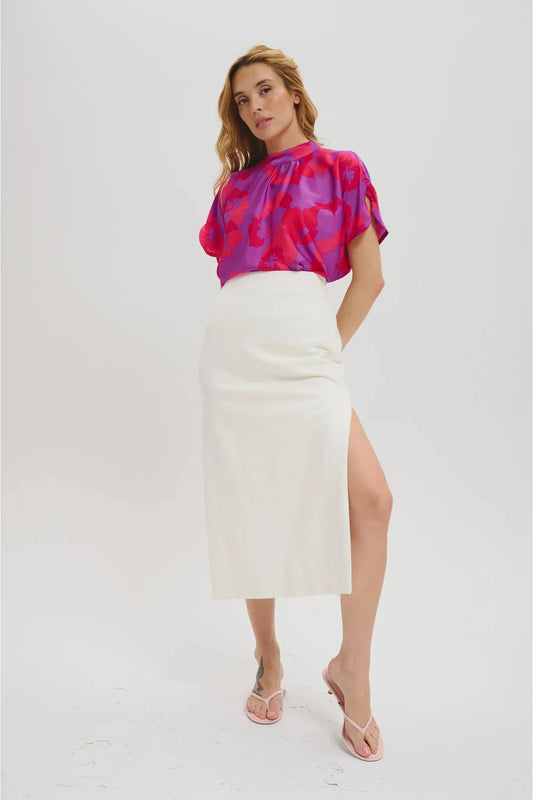 The Gala Skirt by Lele de Baltzac Skirt Lele de Baltzac Off White