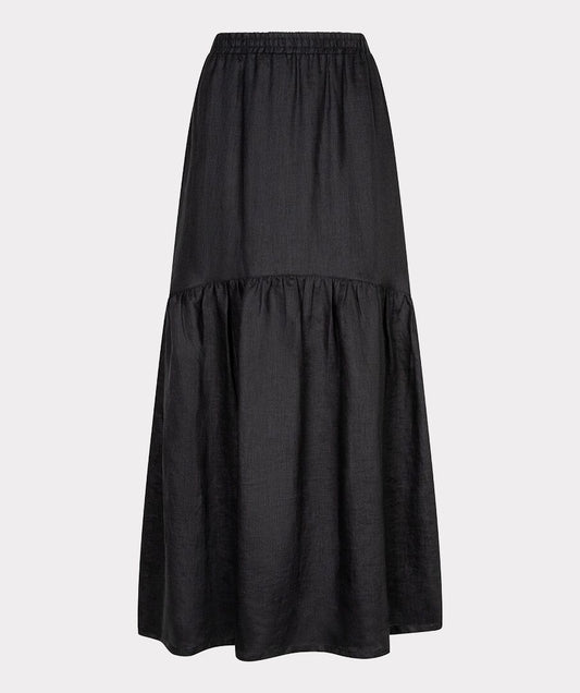Linen Skirt Maxi by EsQualo Maxi Skirt EsQualo