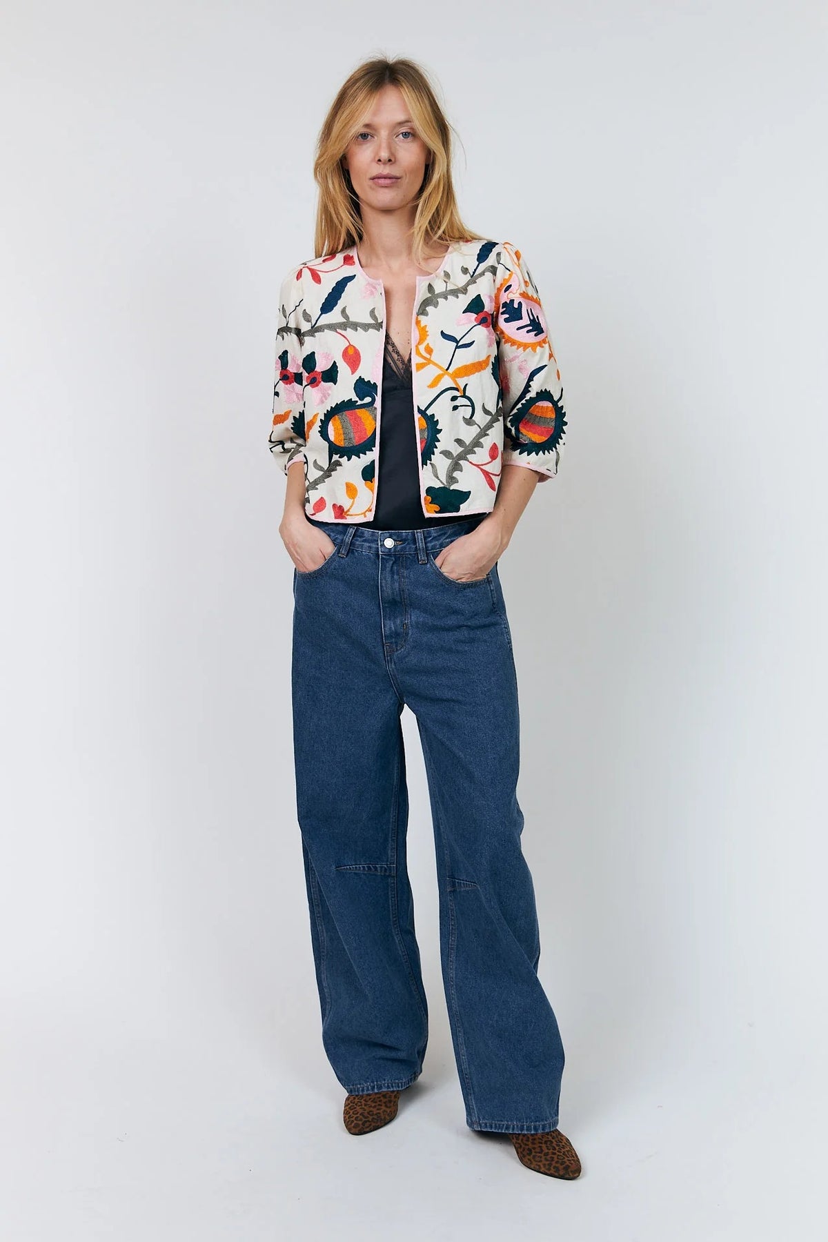 TrineLL Short Jacket by Lolly's Laundry Tops LOLLYS LAUNDRY