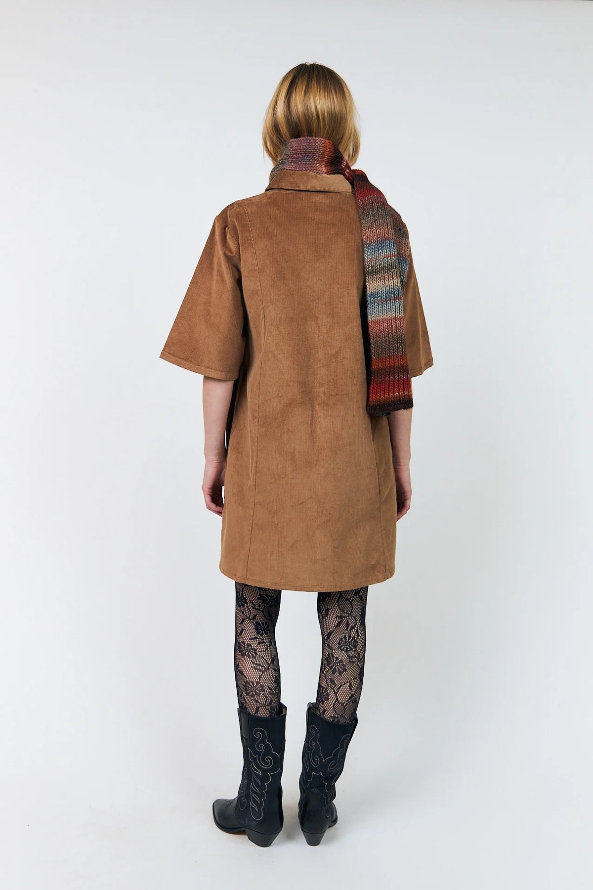 MolaLL Corduroy Dress by Lolly's Laundry Occasion Wear LOLLYS LAUNDRY