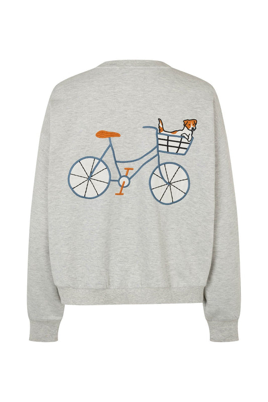 SydneyLL Dog Sweatshirt by Lolly's Laundry Tops LOLLYS LAUNDRY Grey