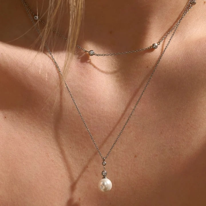 Monroe Pendant Necklace by Mia Bijoux Mia Bijoux
