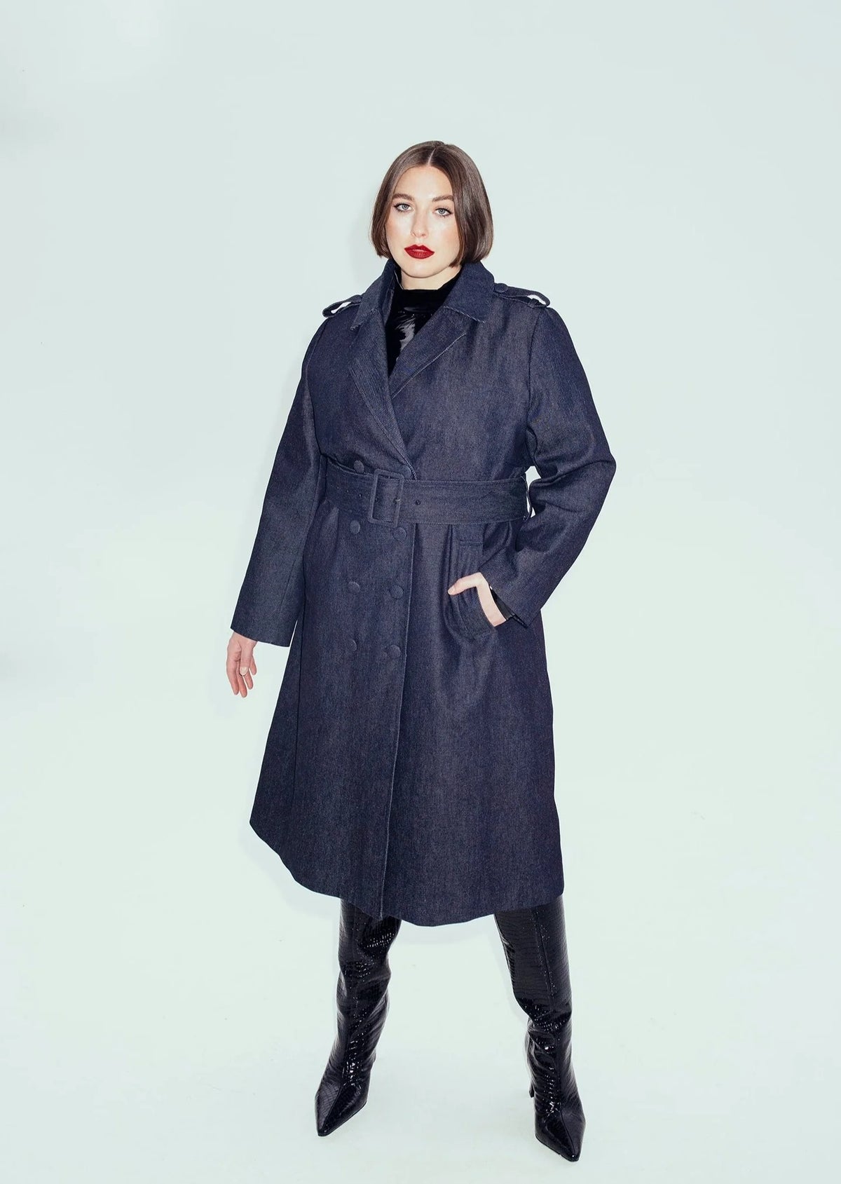 The Rylan Trench Coat by Hilary MacMillan Denims HILARY MCMILLAN