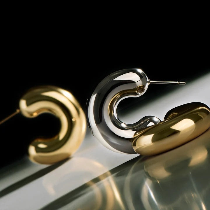 Elcya Hoop Earring by Mia Bijoux Mia Bijoux