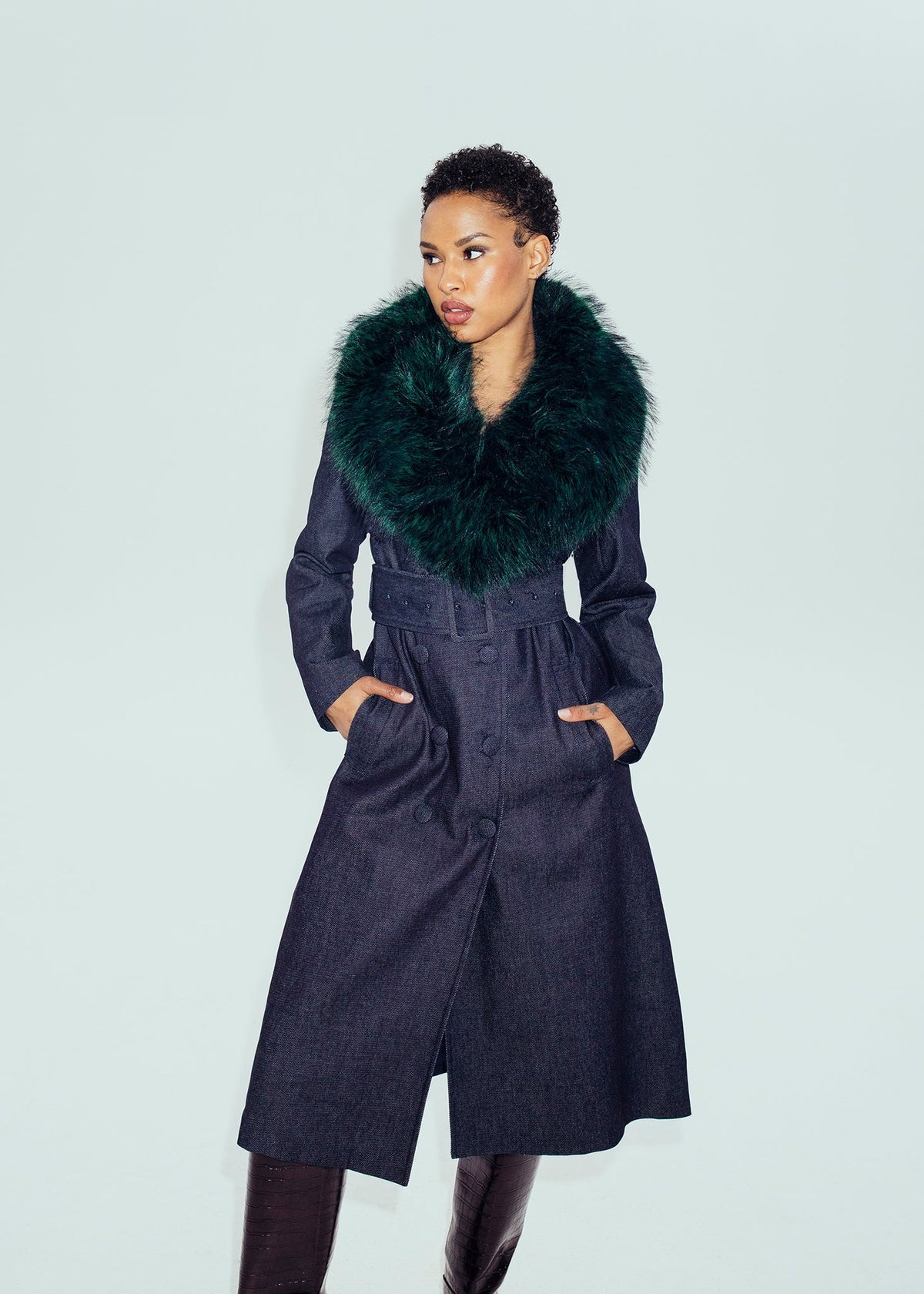 The Rylan Trench Coat by Hilary MacMillan Denims HILARY MCMILLAN