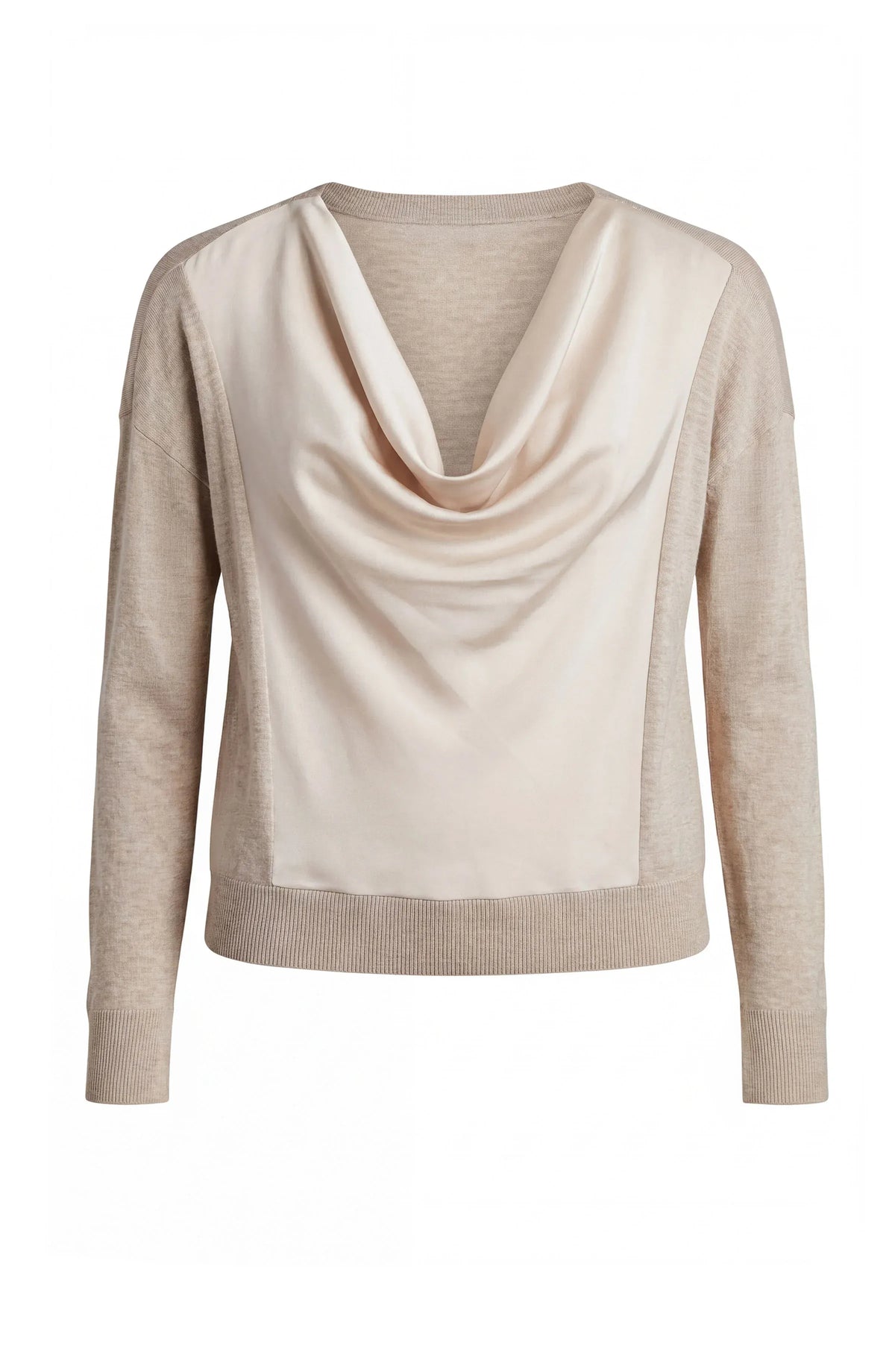 Crew Neck with Tulip Hem LM8M14WF20 Knits & Sweaters LIVERPOOL JEANS COMPANY