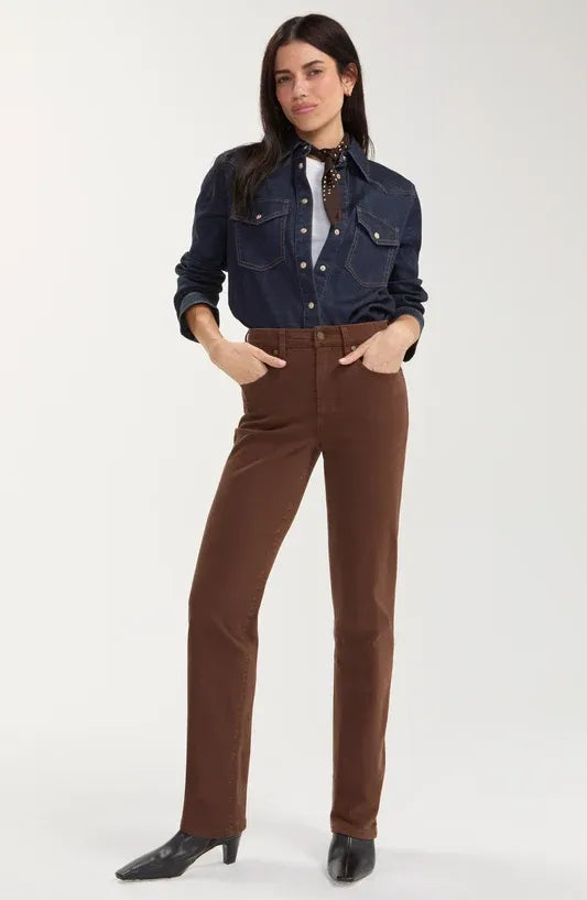 Kennedy Comfort Jeans LM3176WF Denims LIVERPOOL JEANS COMPANY Carob Brown