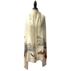 Printed Shoulder Scarf