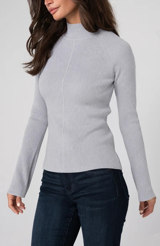 Long Sleeve T-neck LM8L16ST25 Knits & Sweaters LIVERPOOL JEANS COMPANY Heather Grey