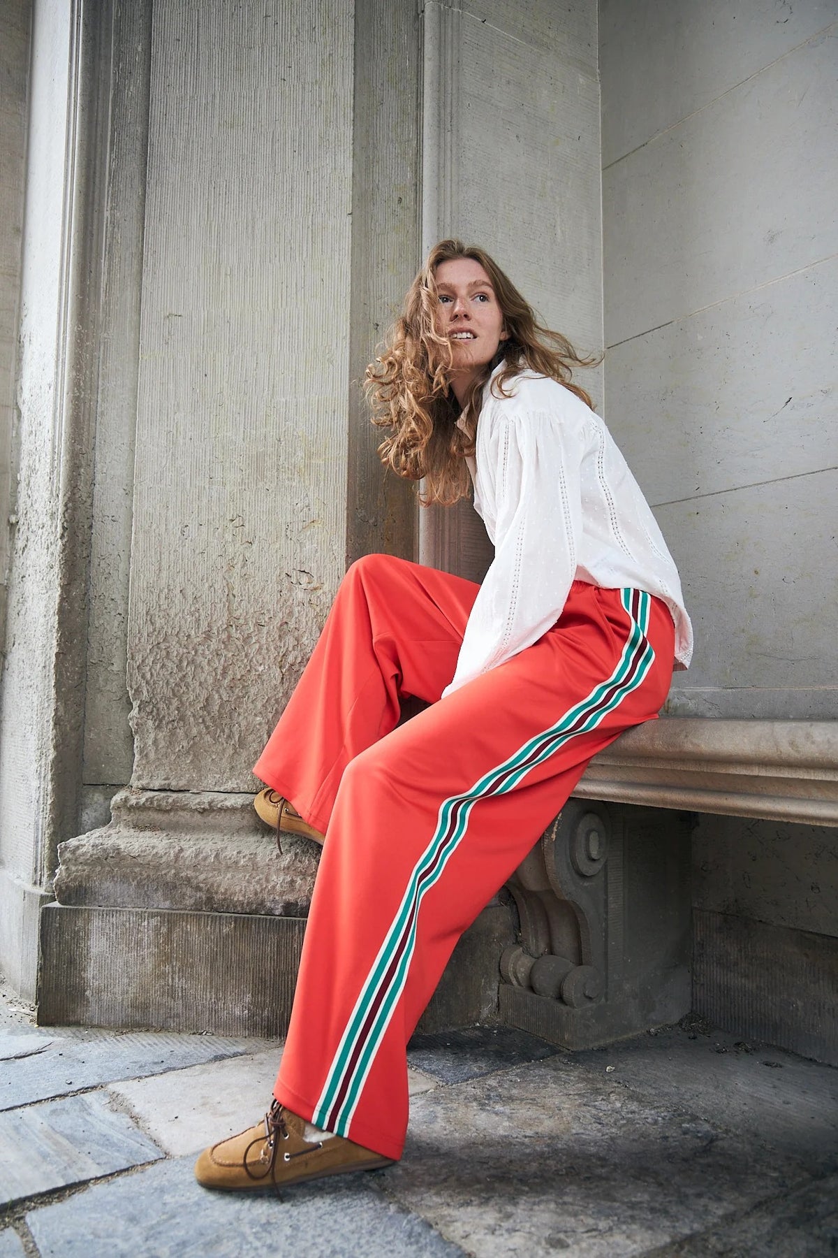 LiamLL Pant by Lolly's Laundry Trousers & Pants LOLLYS LAUNDRY Red