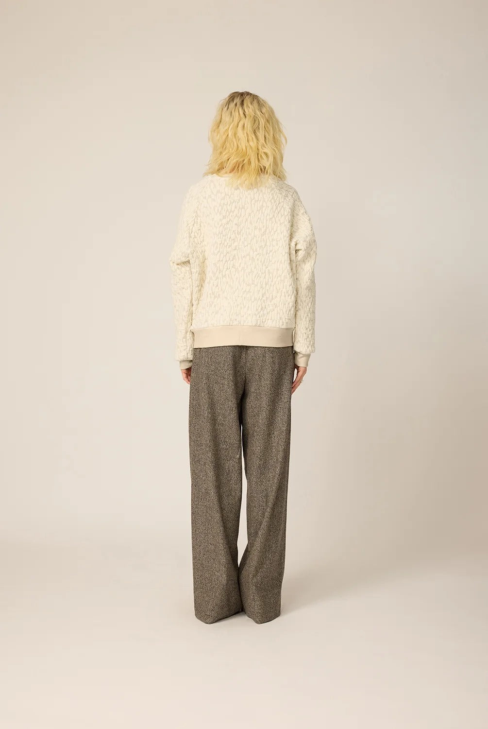 Textured Raglan Sleeve Sweater by Chlo