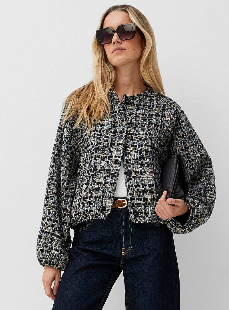 Macy SZ Jacket by Saint Tropez Jackets & Blazers Saint Tropez