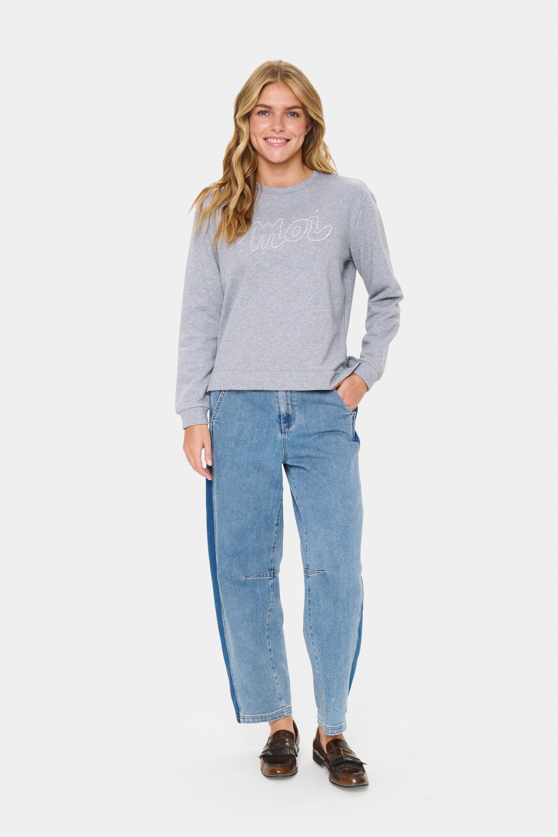 The Moi Sweatshirt by Saint Tropez sweatshirt Saint Tropez