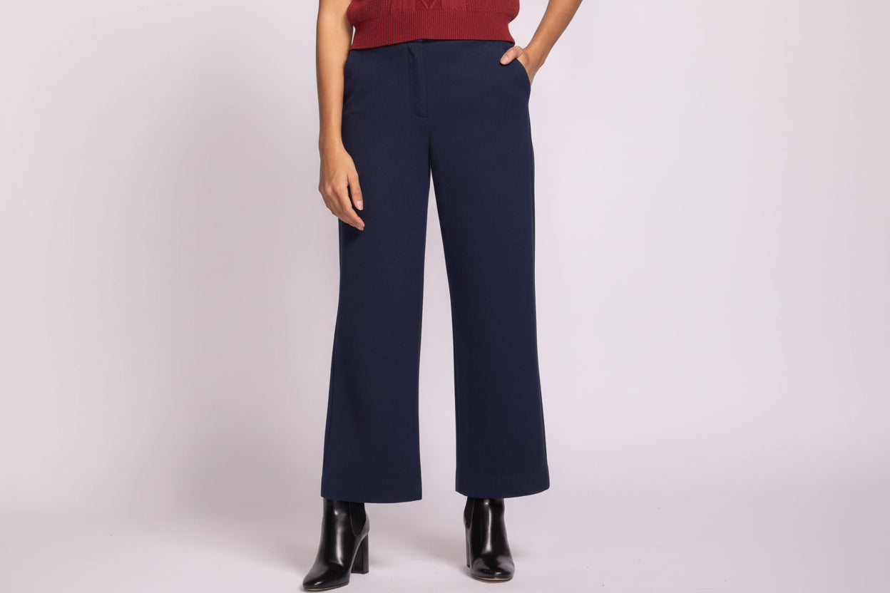 Nadia Pant by Pink Martini Trousers & Pants Pink Martini Navy