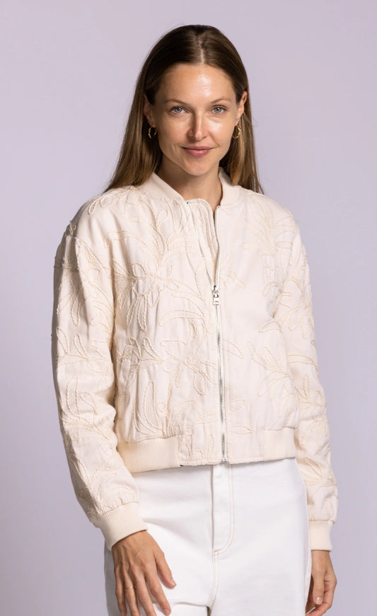 The Radford Jacket by Pink Martini Outerwear Pink Martini Beige