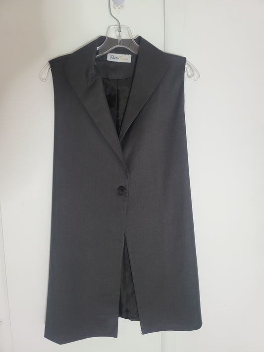 Long Vest by Paolo Tricot